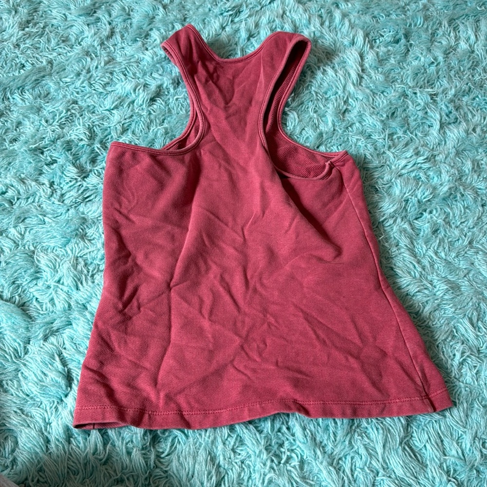 red cross back halter top